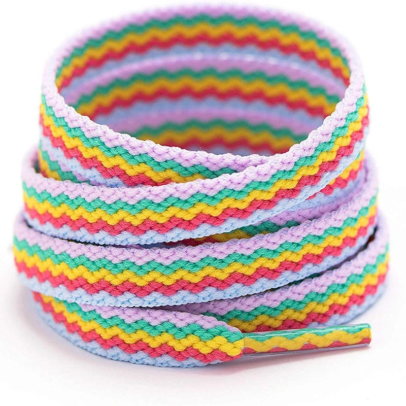 Lacets arc en ciel