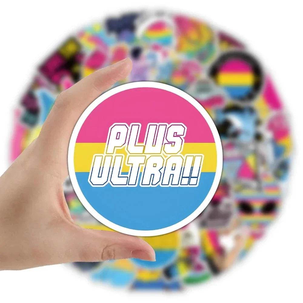 Stickers Pansexuels 10/30/60 PCS - LGBT-Market