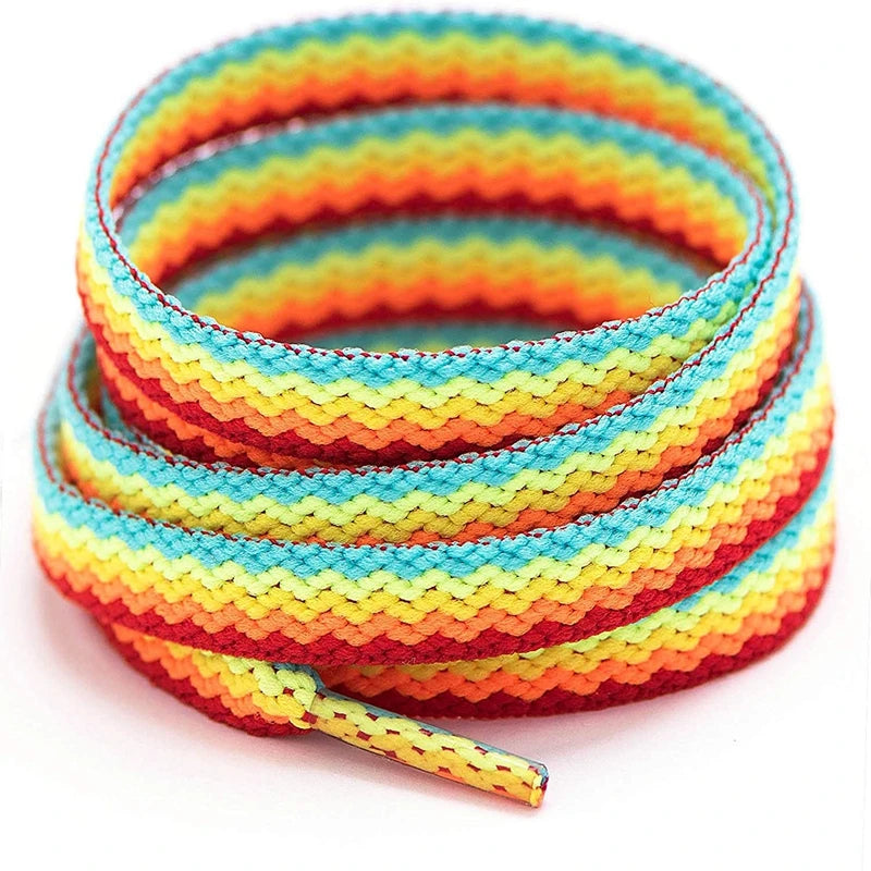 Lacets arc en ciel