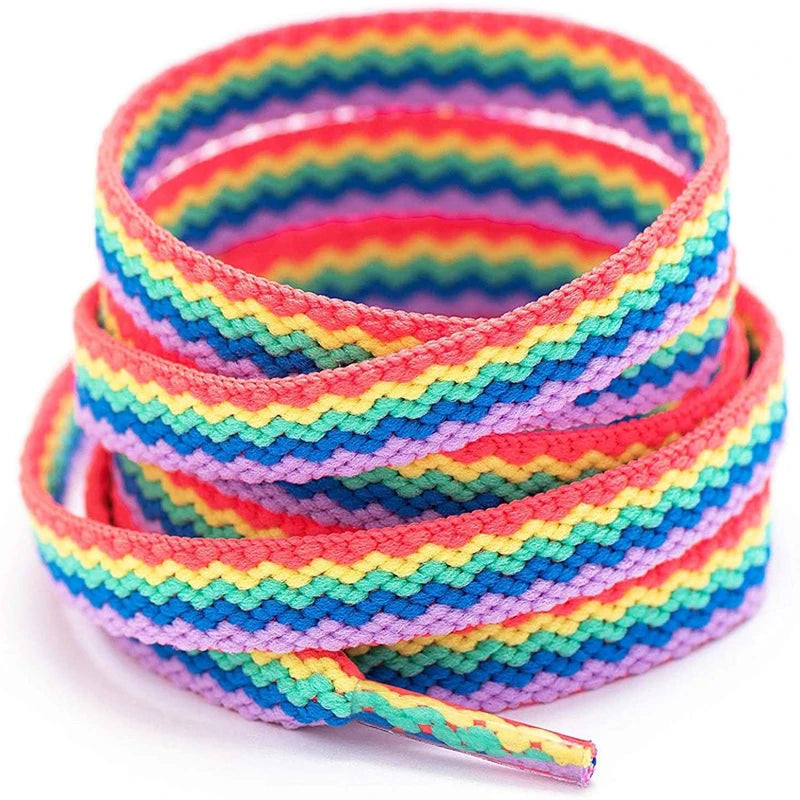 Lacets arc en ciel