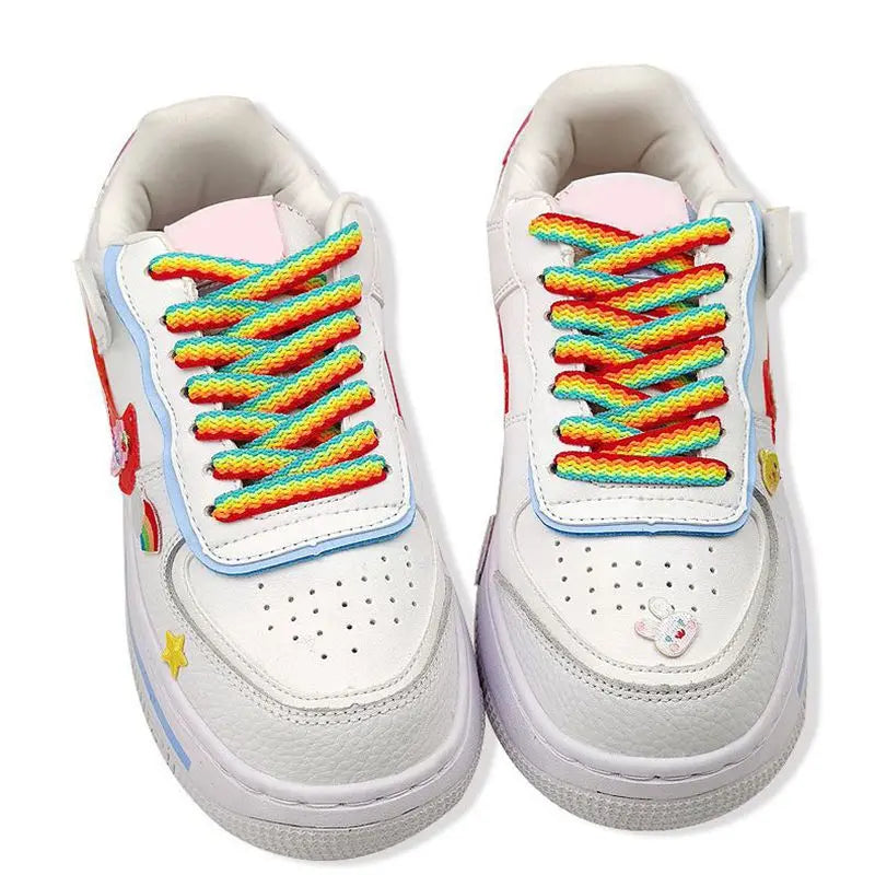 Lacets arc en ciel