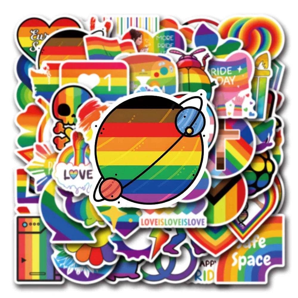 Stickers Pride 10/30/60/110 PCS - LGBT-Market