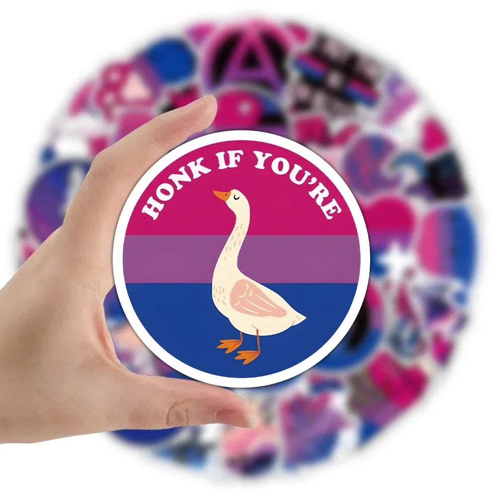 Stickers Bissexuels 10/30/60 PCS - LGBT-Market
